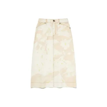 Kirsh Casual Long Skirt Women's Beige