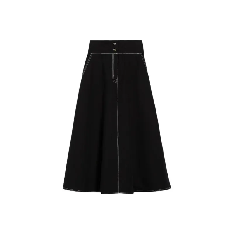 MaxMara Yamato A-line Midi Skirt-0