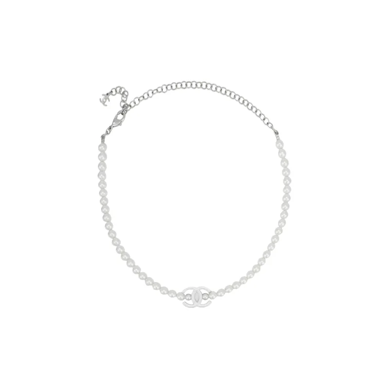 CHANEL - Necklaces Women's White-1