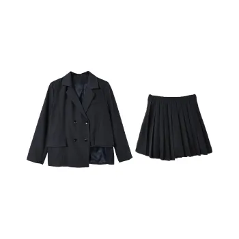 DOSOHEB Two Piece Skirt Sets Women's