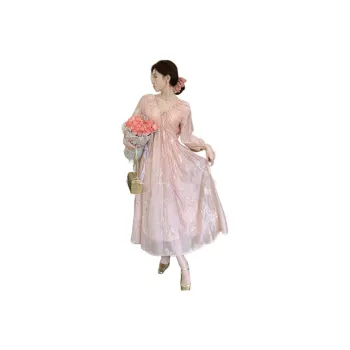 Mu Xiao Xin Long Sleeved Dress Women's