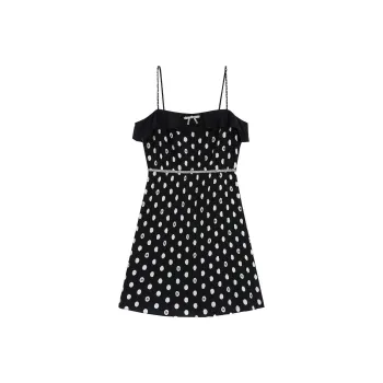 Bebe SS24 Slip Dresses Women's Black White