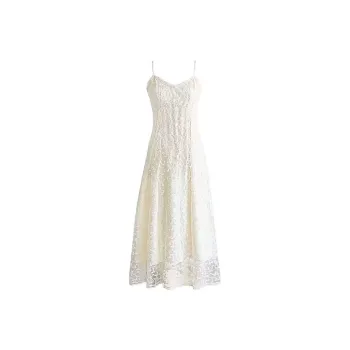 PUREIDOL Slip Dress Women's White
