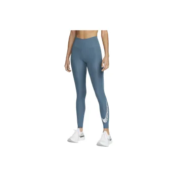 Nike Swoosh Run Sports Pants Women's Gray Green