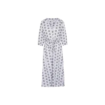 BARBOUR Long Sleeved Dress Women's White