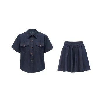 COMMA GIRL Casual Suit Women's Blue