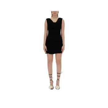 Magda Butrym Draped Jersey Mini Dress