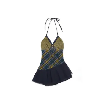 JOSR Slip Dresses Women's Yellow