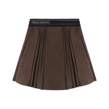 THE SEA LIFE Casual Short Skirts Women's Coffee