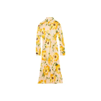 Acne Studios Floral print Midi Dress