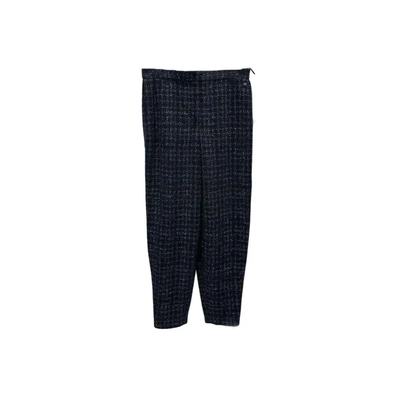 CHANEL Suit Trouser Women's Blue Gold-0
