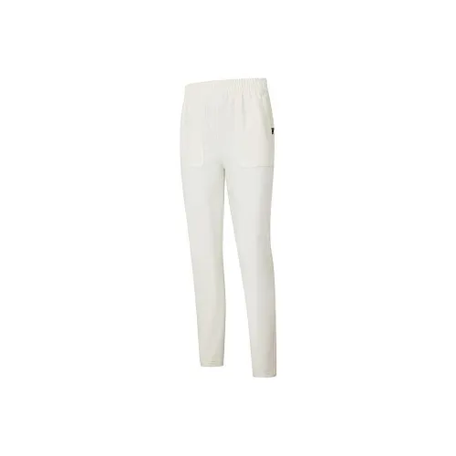 QIAODAN Athletic Trousers Women's Cream White