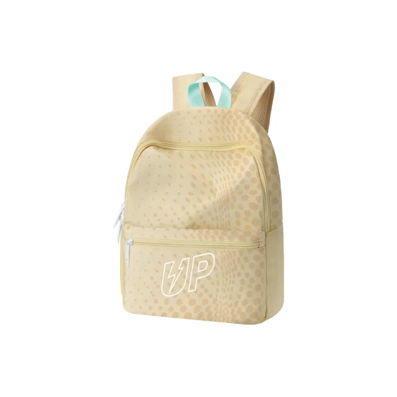 TURN UP Polyester Backpacks Regular Unisex White-1