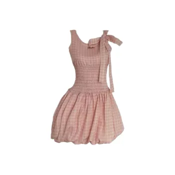 COMMA GIRL Sleeveless Dress Women's Pink