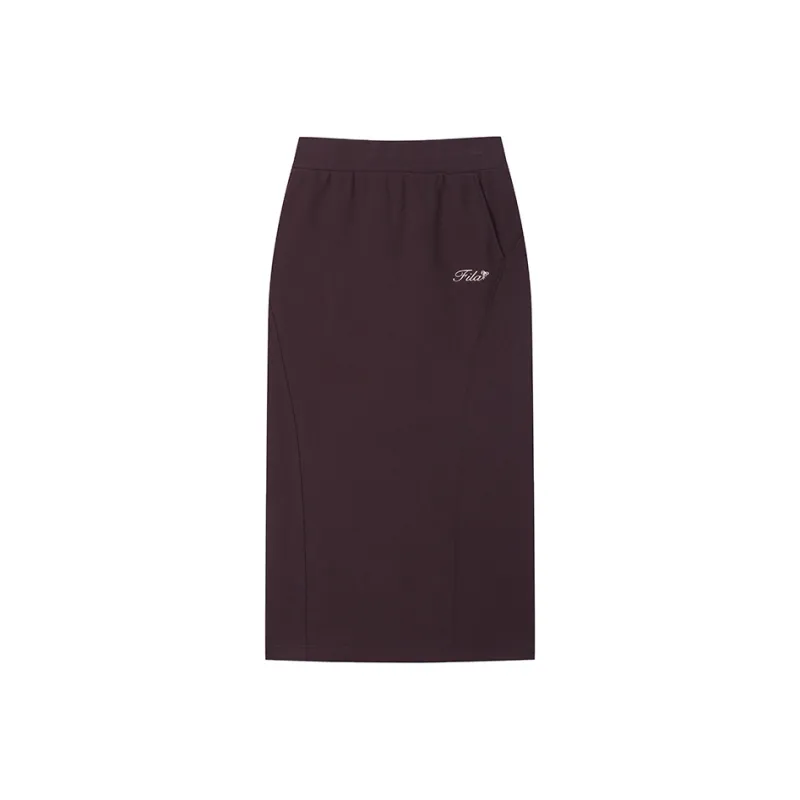 FILA Casual Short Skirts Women's Sandalwood Brown-0