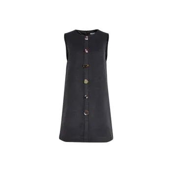 KUOSE Sleeveless Dress Women's Dark Gray