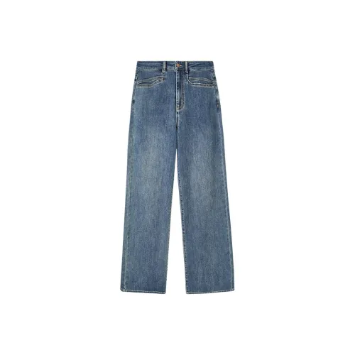 SENTUBILA Jeans Women's Denim Dark Blue