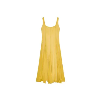 ZARA ZW Series Slip Dress Women's Medium Yellow