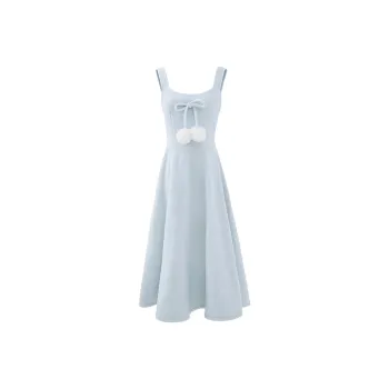 Blovelan Slip Dresses Women's Bubble Blue