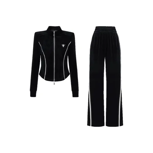 CHICHY CHICHY Size Sister Series Casual Suit Women's Black