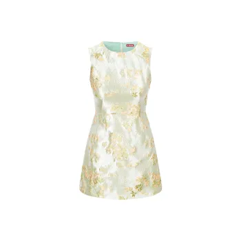 Staud Garden Sleeveless Mini Dress