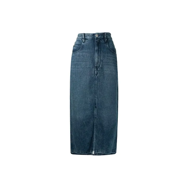 ISABEL MARANT Denim Short Skirts Women's Blue-0
