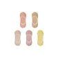 9004-5 Pack (Orange+Khaki+Ecru+Light Pink+Beige Yellow)
