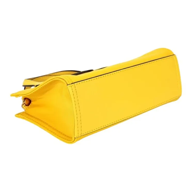TORY BURCH Nylon Handbag Mini Women's Yellow-2