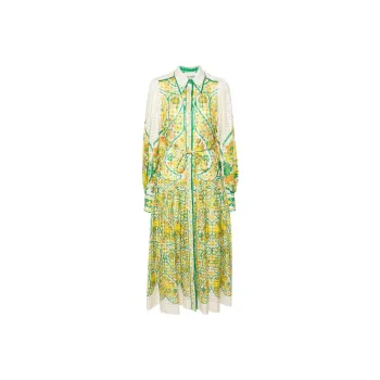 ALEMAIS Rhonda Floral-print Shirtdress