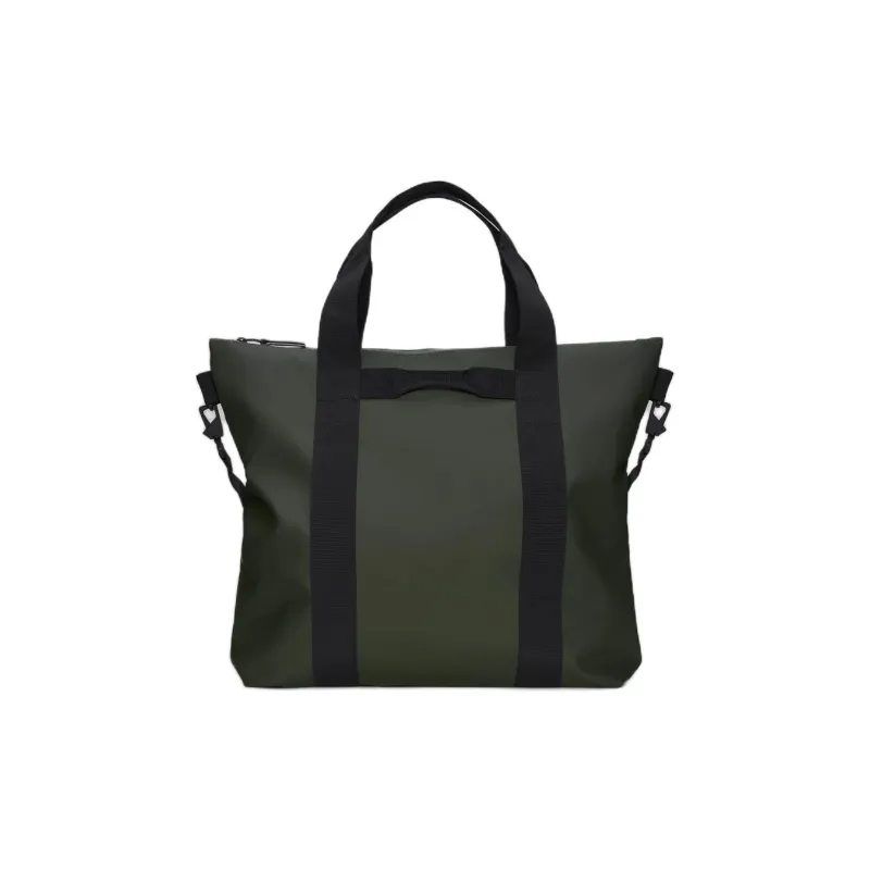 Rains Polyester Tote Shoulder Bag, Crossbody Bag, Handbag Unisex Green-0