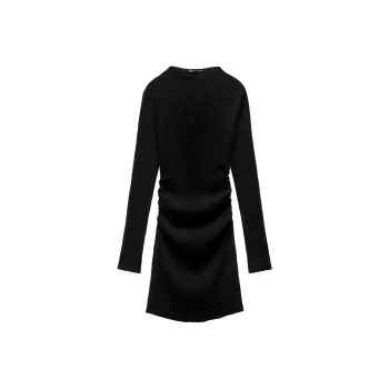 ZARA Long Sleeved Dress Women's Black