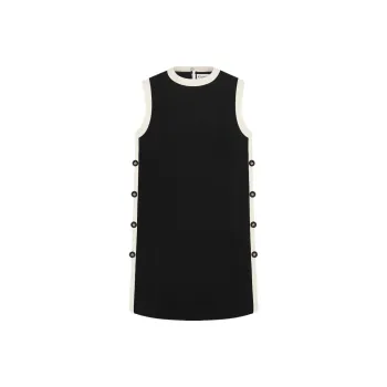 DIOR Dioriviera Limited Collection Sleeveless Dress Women's Black
