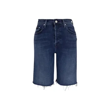 MOTHER Denim Shorts Women's Dark Blue
