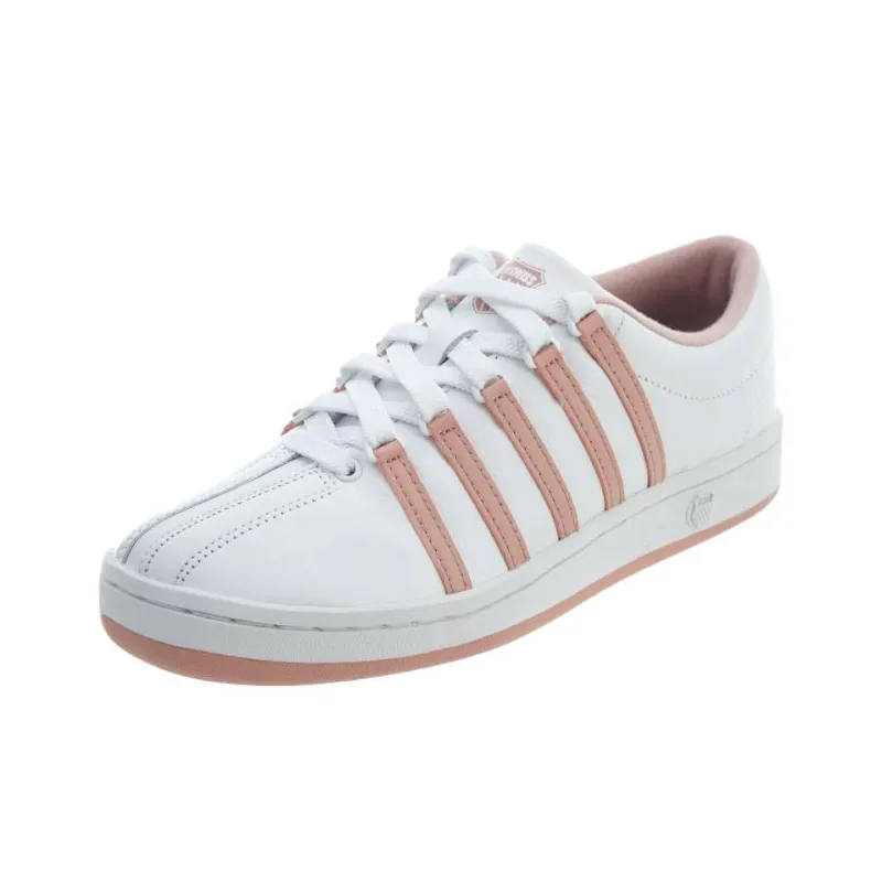KSWISS Low Top Skateboard Shoes Women's White-2