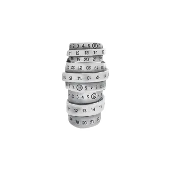 MM6 Maison Margiela Brass Rings Unisex Silver