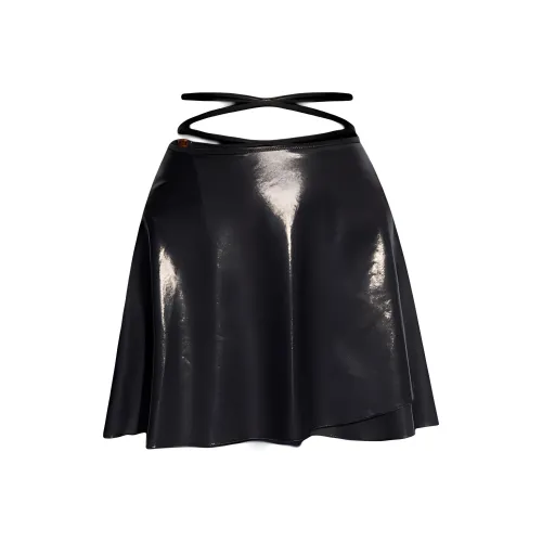 FANSIZHE Casual Short Skirts Women's Black