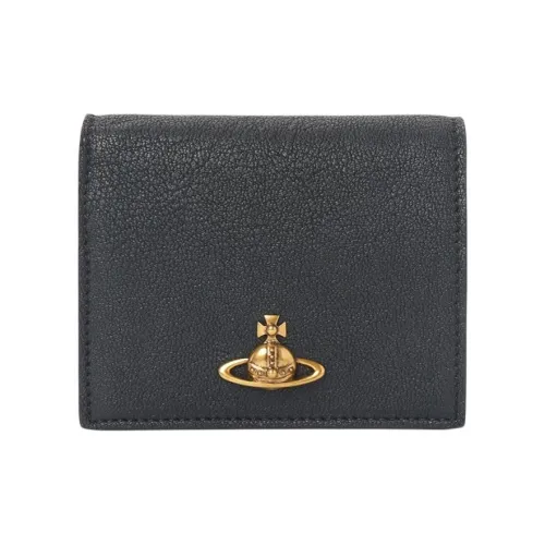 Vivienne Westwood Leather Wallet Women's Black