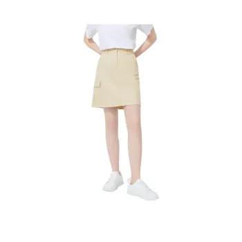 Hush Puppies Casual Short Skirts Women's Medium Gray Green