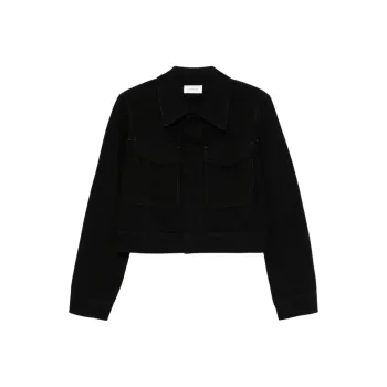 Lemaire Trucker Jacket 'Black'