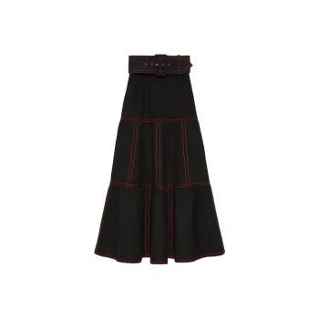 GUCCI SS22 Casual Long Skirts Women's Black