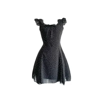 SKYA Slip Dresses Women's Black