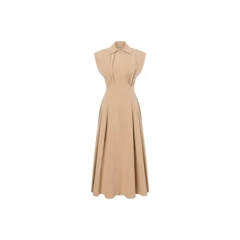 PHILOSOPHY DI LORENZO SERAFINI Sleeveless Dress Women's Beige