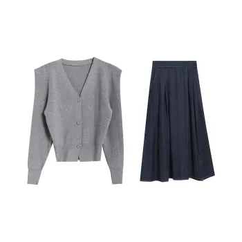 BRASS SCOUT Two Piece Skirt Sets Women's