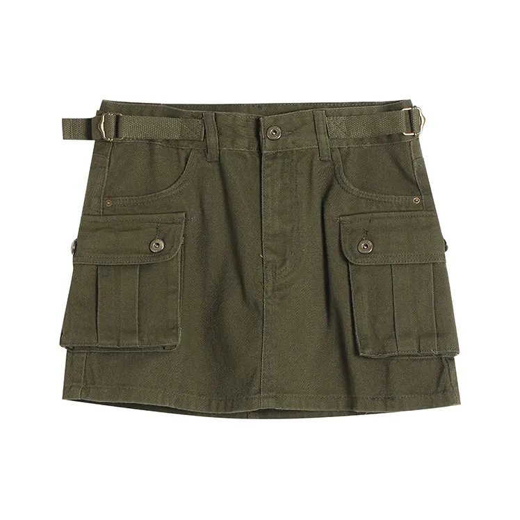 WOWI Cargo Short Skirts Women's-3