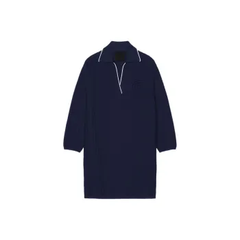 Givenchy SS25 Long Sleeved Dress Women's Dark Blue