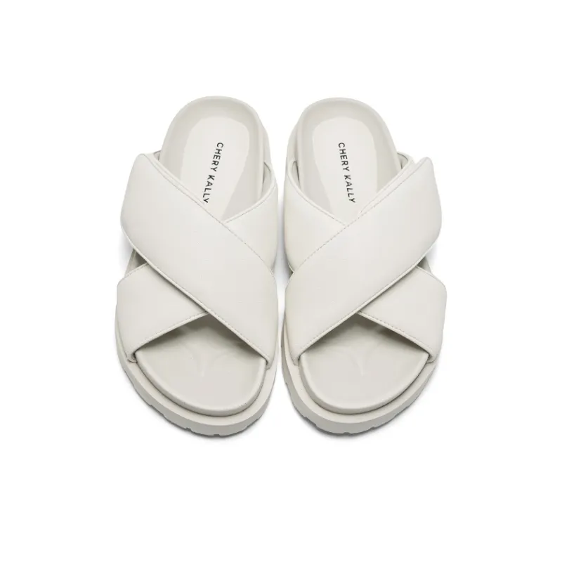 CHERYKALLY Slip Resistant Odor Resistant Abrasion Resistant Antibacterial Slide Slippers Women's-2