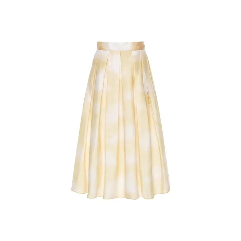 Laurence & Chico Casual Long Skirts Women's Yellow-0