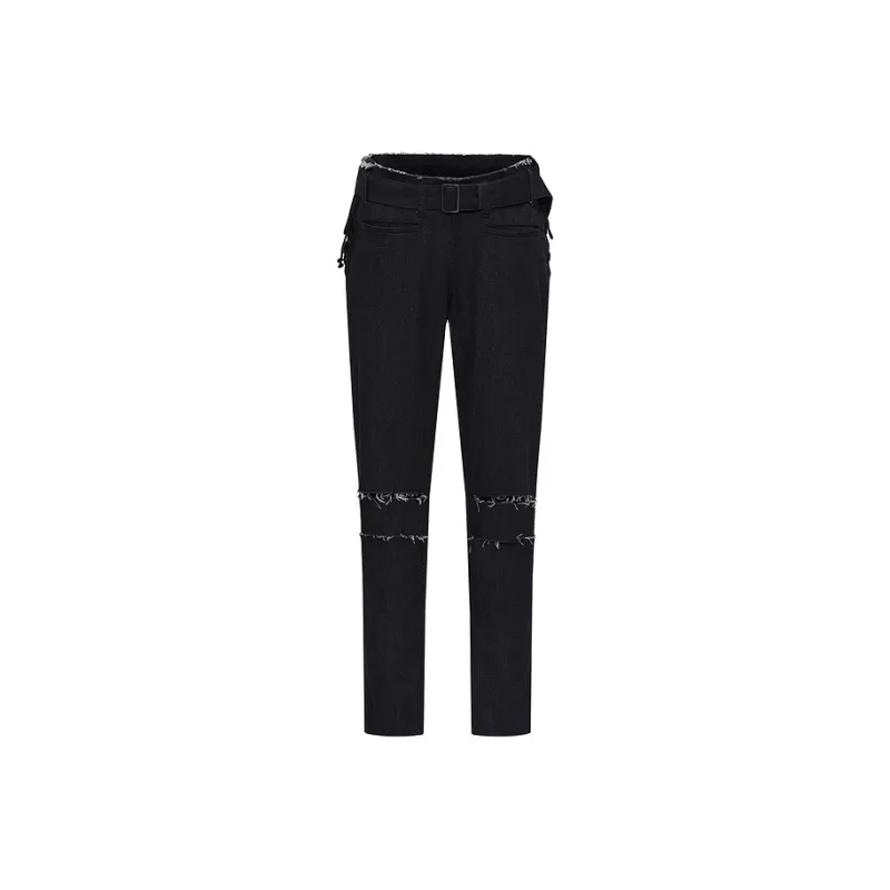 Yohji Yamamoto Jeans Women's Black-4
