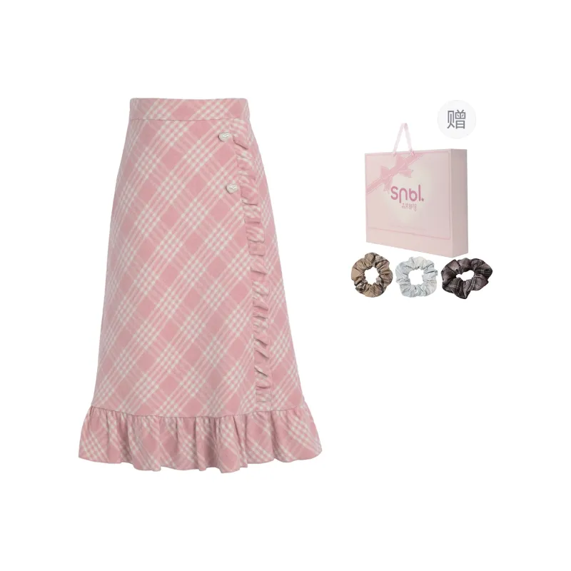 SNBL Casual Long Skirts Women's-5