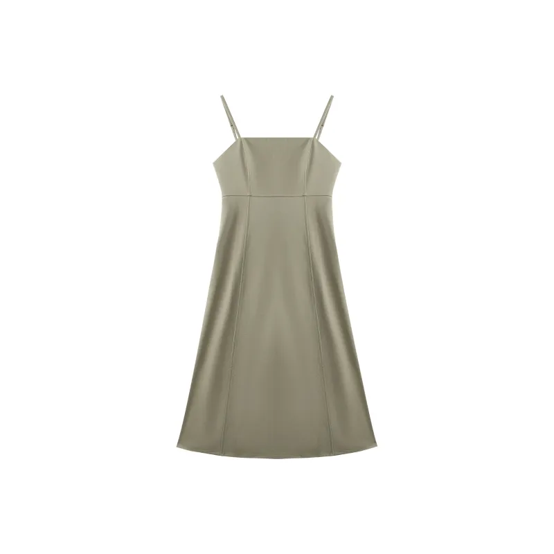 THE SEA LIFE Slip Dress Women's Shimmer Green-0